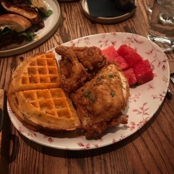 Yardbird - 4.11.19 chicken n waffles n watermelon - Southern Near Me - Las Vegas, Nevada