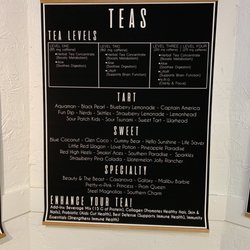 Boerne Nutrition - Teas Menu