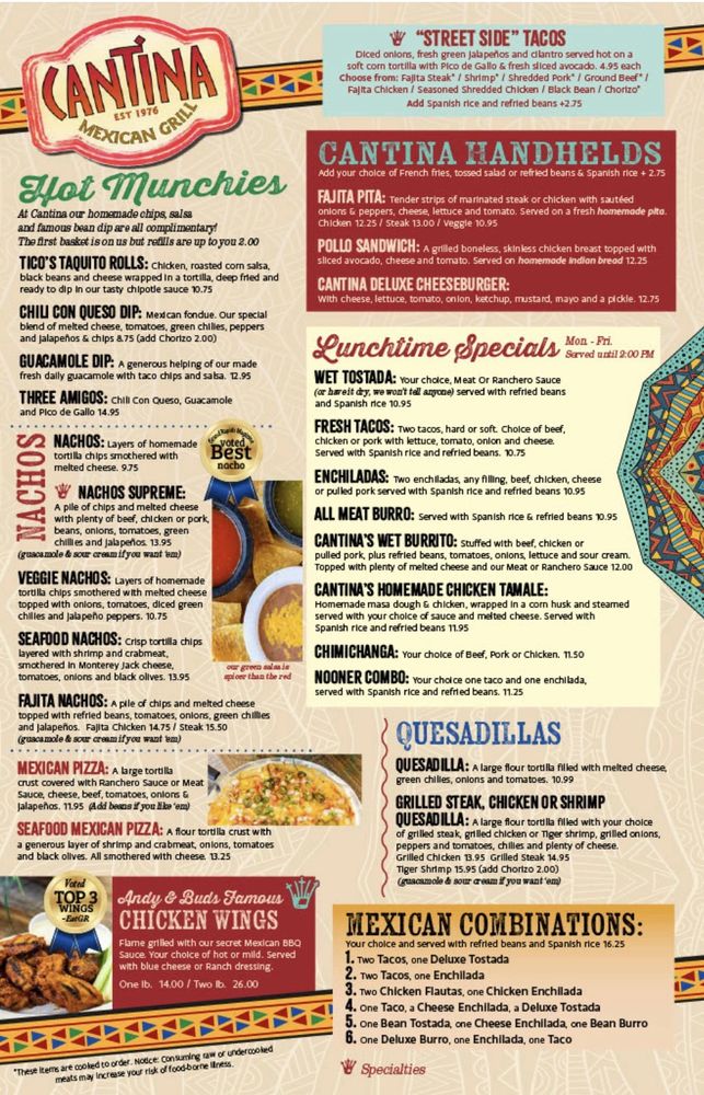 Cantina Mexican Grill