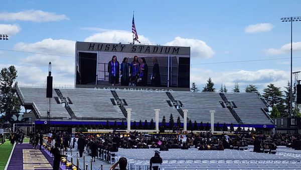 Husky Stadium by null
