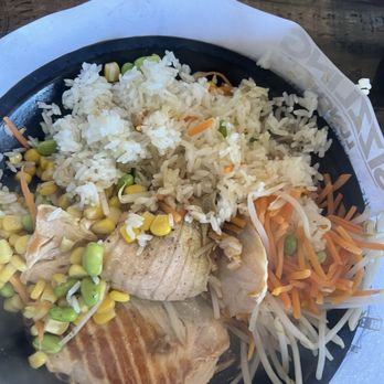 Sizzling Lunch - Deluxe salmon with vegetables - Japanese Near Me - San Jose, California