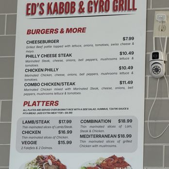 Ed's Kabob And Gyro Grill - Mediterranean Near Me - Lodi, California
