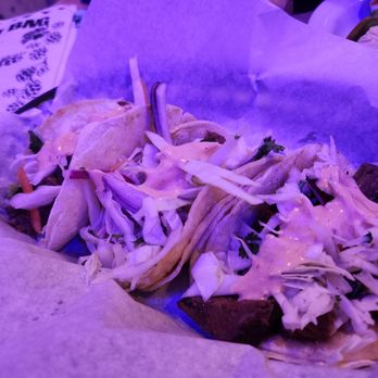 The Blue Note Grill - Brisket Tacos - American Near Me - Durham, North Carolina