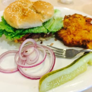 Blueberry's Cafe - cheeseburger and 1 potatoe pancake - Breakfast & Brunch Near Me - Naples, Florida Blueberry's Cafe - cheeseburger and 1 potatoe pancake - Breakfast & Brunch Near Me - Naples, Florida