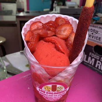 Los Colorines - Strawberry Mangonada, plain and simple, EXTRA Strawberries - Desserts Near Me - San Antonio, Texas Los Colorines - Strawberry Mangonada, plain and simple, EXTRA Strawberries - Desserts Near Me - San Antonio, Texas