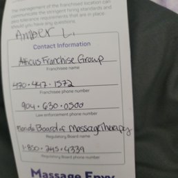 The pamphlet she gave me. The pamphlet she gave me.