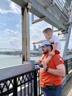 Purple People Bridge by null