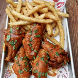 LadyBird Beer Garden - fried buffalo wings