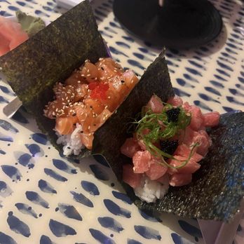 Tokyo Eats - Salmon Handroll, Toro Handroll - Ramen Near Me - Fullerton, California Tokyo Eats - Salmon Handroll, Toro Handroll - Ramen Near Me - Fullerton, California