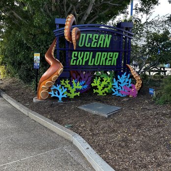 Ocean Explorer Seaworld - Sign - Aquariums Near Me - San Diego, California Ocean Explorer Seaworld - Sign - Aquariums Near Me - San Diego, California