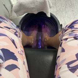 Z’s Glitz & Glam - Just started getting warm water