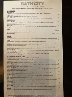 Menu photo 3 Bath City Bistro Mount Clemens, MI Menu photo 3 Bath City Bistro Mount Clemens, MI