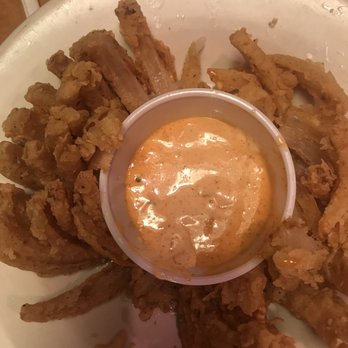 Texas Roadhouse - Blooming onion half eaten - Steakhouses Near Me - Bensalem, Pennsylvania Texas Roadhouse - Blooming onion half eaten - Steakhouses Near Me - Bensalem, Pennsylvania