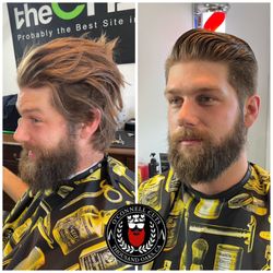 Oconnell Cuts - Crazy transformation. Haircut and beard.