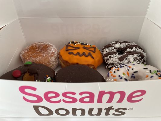 Sesame Donuts by null