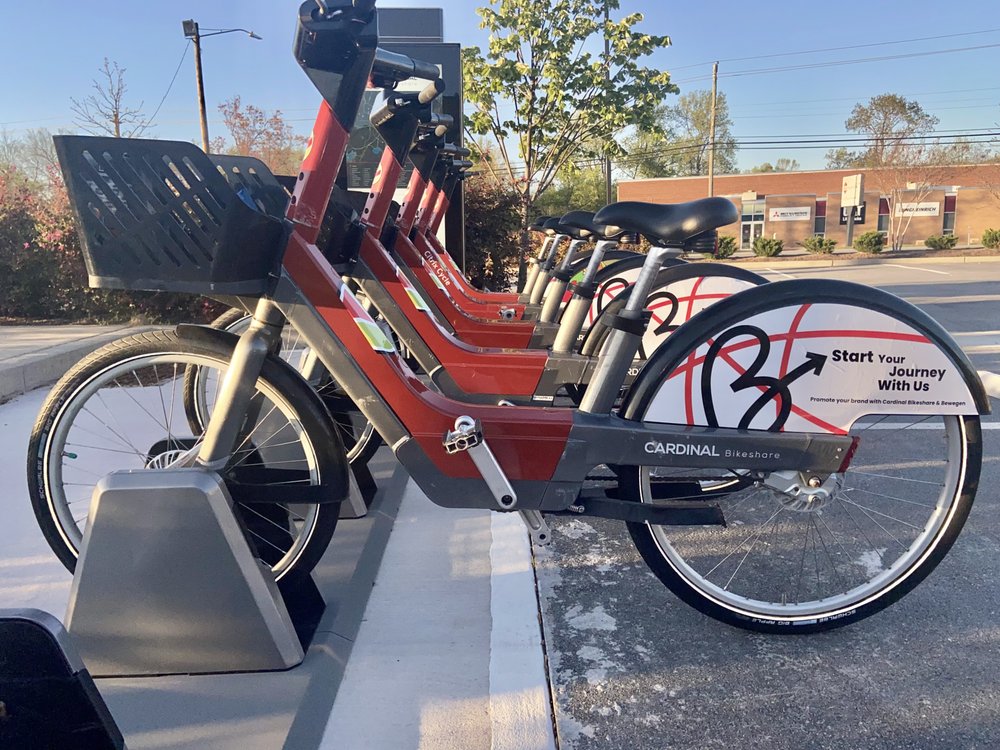 Cardinal Bikeshare Logo