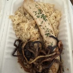 Wood Fire Bakery - Bratwurst & Sauerkraut