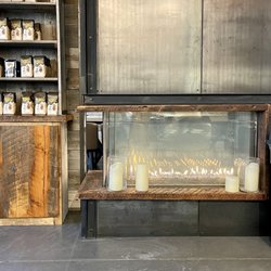 Cowboy Coffee - Fireplace