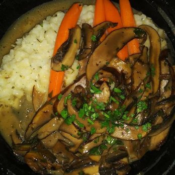 Fuzio Universal Bistro - Mushroom and parmesan risotto - New American Near Me - Modesto, California Fuzio Universal Bistro - Mushroom and parmesan risotto - New American Near Me - Modesto, California