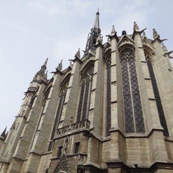 Sainte-Chapelle - Outside the Sainte-Chapelle. - Churches Near Me - Paris, 75 Sainte-Chapelle - Outside the Sainte-Chapelle. - Churches Near Me - Paris, 75