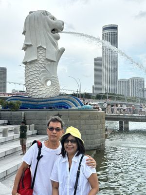 Merlion Park by null