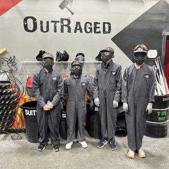 OutRaged Rage Room - Boys raging!!! - Team Building Activities Near Me - Vancouver, Washington OutRaged Rage Room - Boys raging!!! - Team Building Activities Near Me - Vancouver, Washington