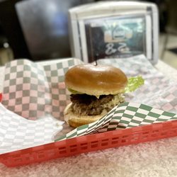Bo Z's Burgers Bistro - The Caesar Burger!