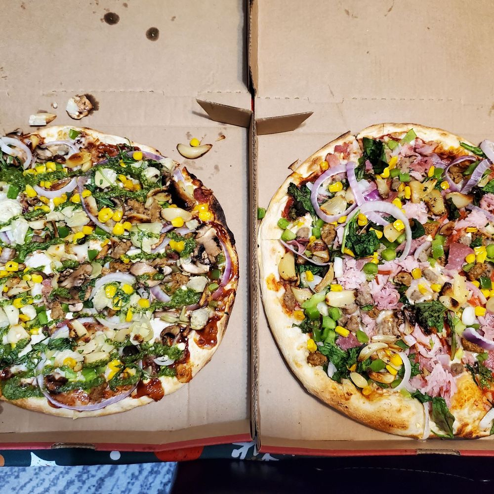 MOD Pizza - two pizzas in a box - Pizza Near Me - Issaquah, Washington