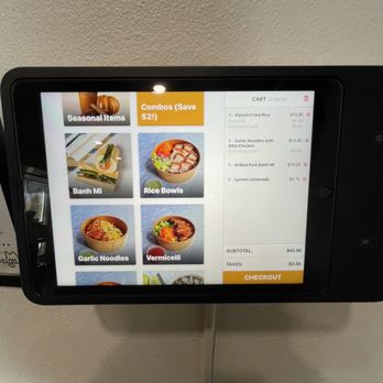 Saiga Vietnamese Eatery - Kiosk - Vietnamese Near Me - Irvine, California