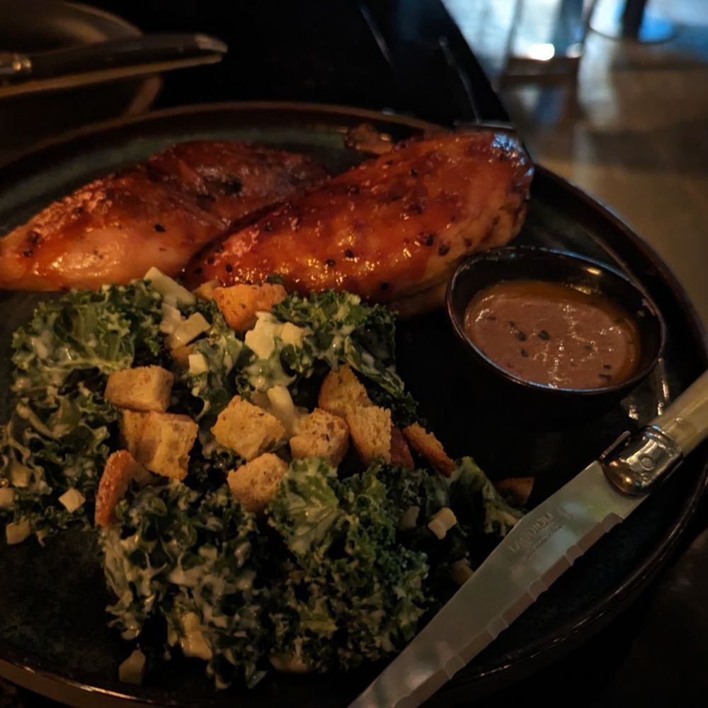 Orchard - Chicken entree from large plates section ( forgot what it's called) - Mediterranean Near Me - Calgary, Alberta Orchard - Chicken entree from large plates section ( forgot what it's called) - Mediterranean Near Me - Calgary, Alberta