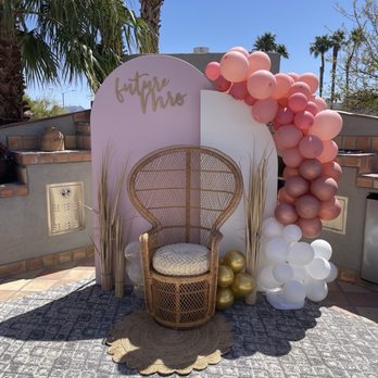 Lovely Lily Events - Bridal Shower set up (balloons by me- not professionally done) - Balloon Services Near Me
