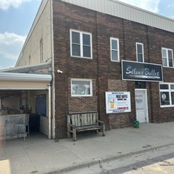 Silver Bullet Bar - The front of the bar and grill