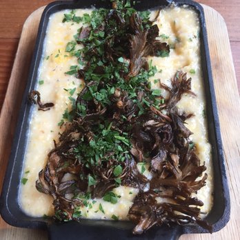 Angeline's - Polenta with mushrooms - Italian Near Me - Charlotte, North Carolina Angeline's - Polenta with mushrooms - Italian Near Me - Charlotte, North Carolina