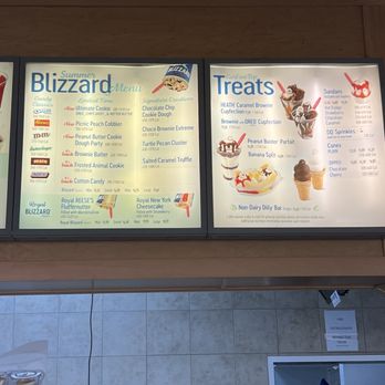 Dairy Queen Grill & Chill - Treats Menu July 2024 - Fast Food Near Me - Kent, Washington