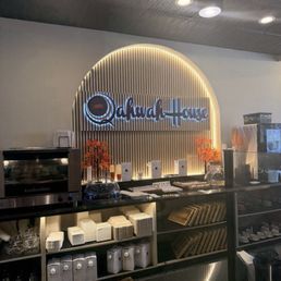 Very modern look inside