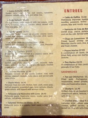 Menu photo 4 Don Churro Restaurant Chantilly, VA