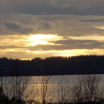 Drayton Harbor Oyster Company - Beautiful eve over the Harbor prior to "Shellabration"! - Live/Raw Food Near Me - Blaine, Washington