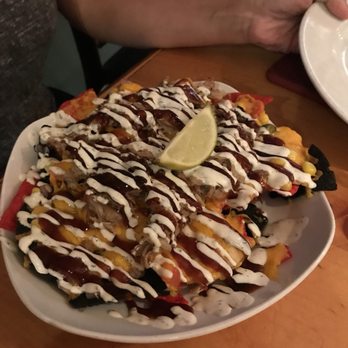 Big Woods - My daughter got the pulled pork nachos - Burgers Near Me - Franklin, Indiana Big Woods - My daughter got the pulled pork nachos - Burgers Near Me - Franklin, Indiana
