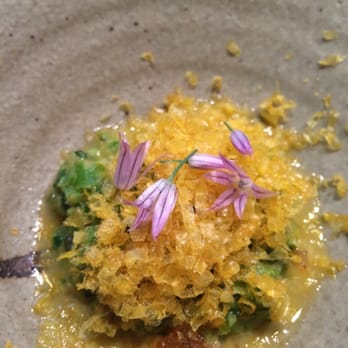 O Ya - Asparagus and uni risotto - wonderful warm savory dish - Japanese Near Me - Boston, Massachusetts O Ya - Asparagus and uni risotto - wonderful warm savory dish - Japanese Near Me - Boston, Massachusetts