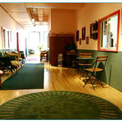 Ripley-Grier Studios - Pink, green and red...Oh, my!