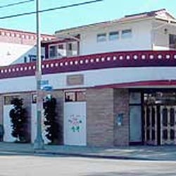 Thubten Dhargye Ling - Main entrance to Gaden Shartse Thubten Dhargye Ling