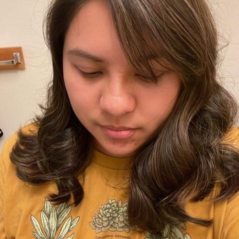 Hair Forte - The front of my hair after cutting and dying it. - Hair Salons Near Me - Sacramento, California Hair Forte - The front of my hair after cutting and dying it. - Hair Salons Near Me - Sacramento, California