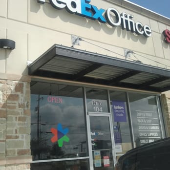 FedEx Office Print & Ship Center - View from the parking lot - notice that the address here differs than the one listed on Yelp. - Printing Services Near Me - Selma, Texas FedEx Office Print & Ship Center - View from the parking lot - notice that the address here differs than the one listed on Yelp. - Printing Services Near Me - Selma, Texas