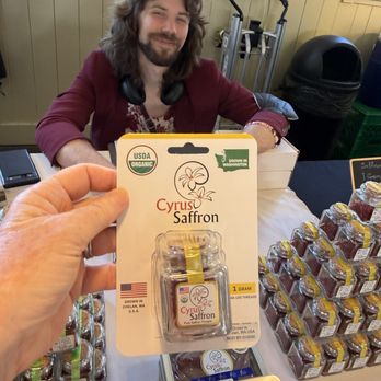 Cyrus Saffron - The product and the sales representative - Herbs & Spices Near Me - Seattle, Washington Cyrus Saffron - The product and the sales representative - Herbs & Spices Near Me - Seattle, Washington
