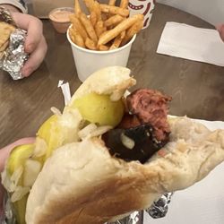 J Dawgs - Burnt hot dog