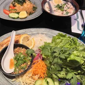 ViV - Mieng Pla and shrimp Basil Fried Rice and Tom Kha Soup - Thai Near Me - New York, New York ViV - Mieng Pla and shrimp Basil Fried Rice and Tom Kha Soup - Thai Near Me - New York, New York
