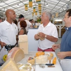 Bowers Fancy Dairy Products - Aug 25, 2007 Mayor Fenty at our stand in the East Hall, with Ray and Mike Bowers