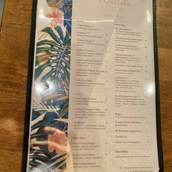 Wailele Cafe - Dinner Menu - Wailele Cafe at the Sheraton Kona Resort