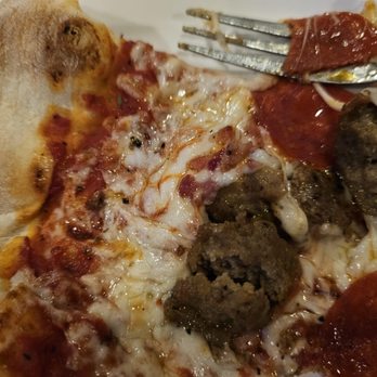 Trilogy Pizza & Wine - triology version of meat lovers pizza - Pizza Near Me - San Antonio, Texas