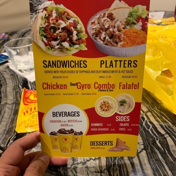 The Halal Guys - Menu - Halal Near Me - East Brunswick, New Jersey